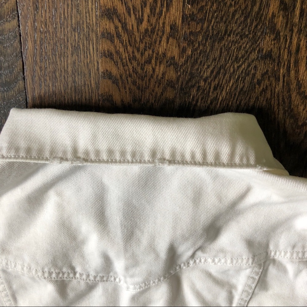 J. Crew white denim jacket - Picture 6 of 7